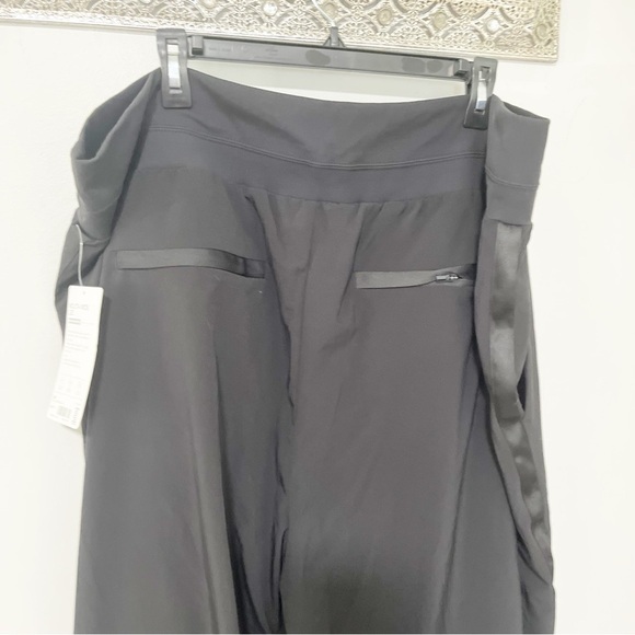 Athleta Nolita Wide Leg Black Pull On Women's Pants Size 24 - Picture 4 of 10